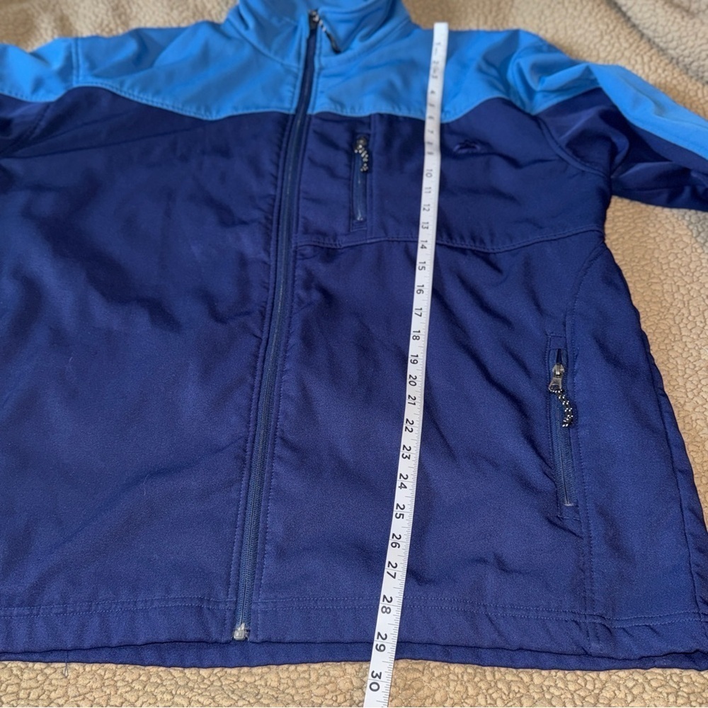 Snozu Men's Performance Jacket Softshell Weather Resistant Navy/blue  XXL​​​​ - Picture 10 of 11